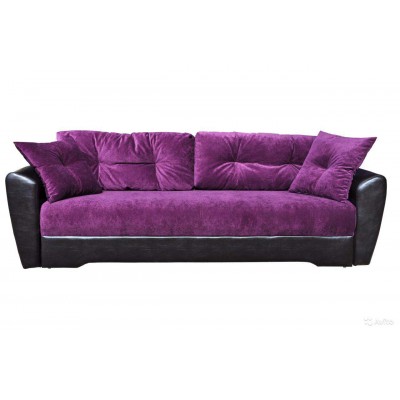 Амстердам-150 велюр фиолетовый - диван прямой